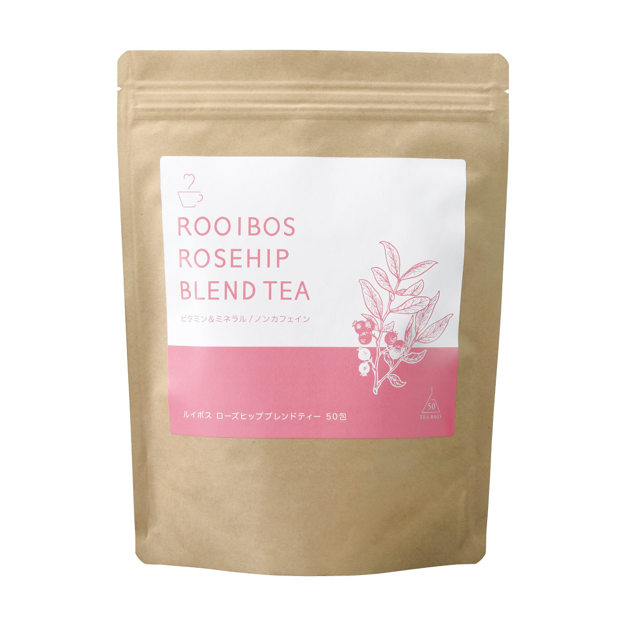 ルイボスローズヒップブレンドティー（ティーバッグ）  50袋入